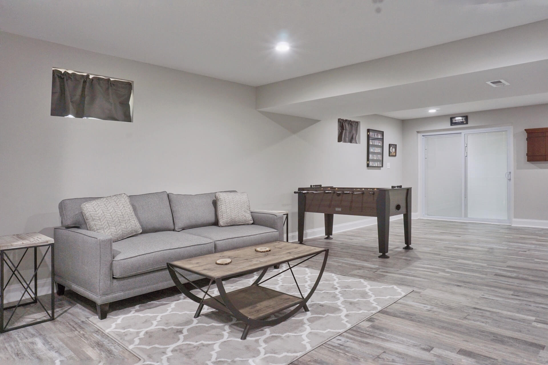 Basement finishing project
