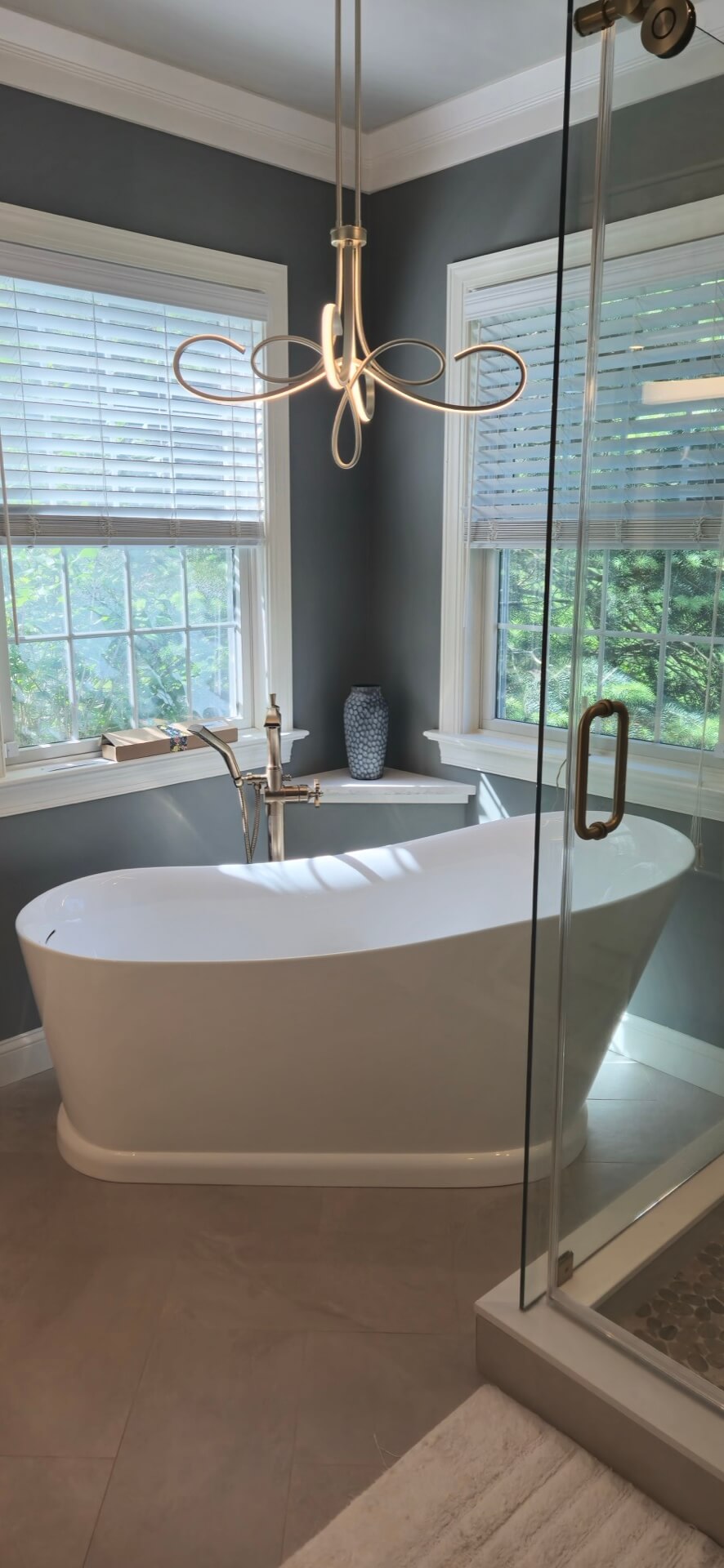 Bathroom remodeling project